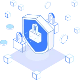 A decorative security shield